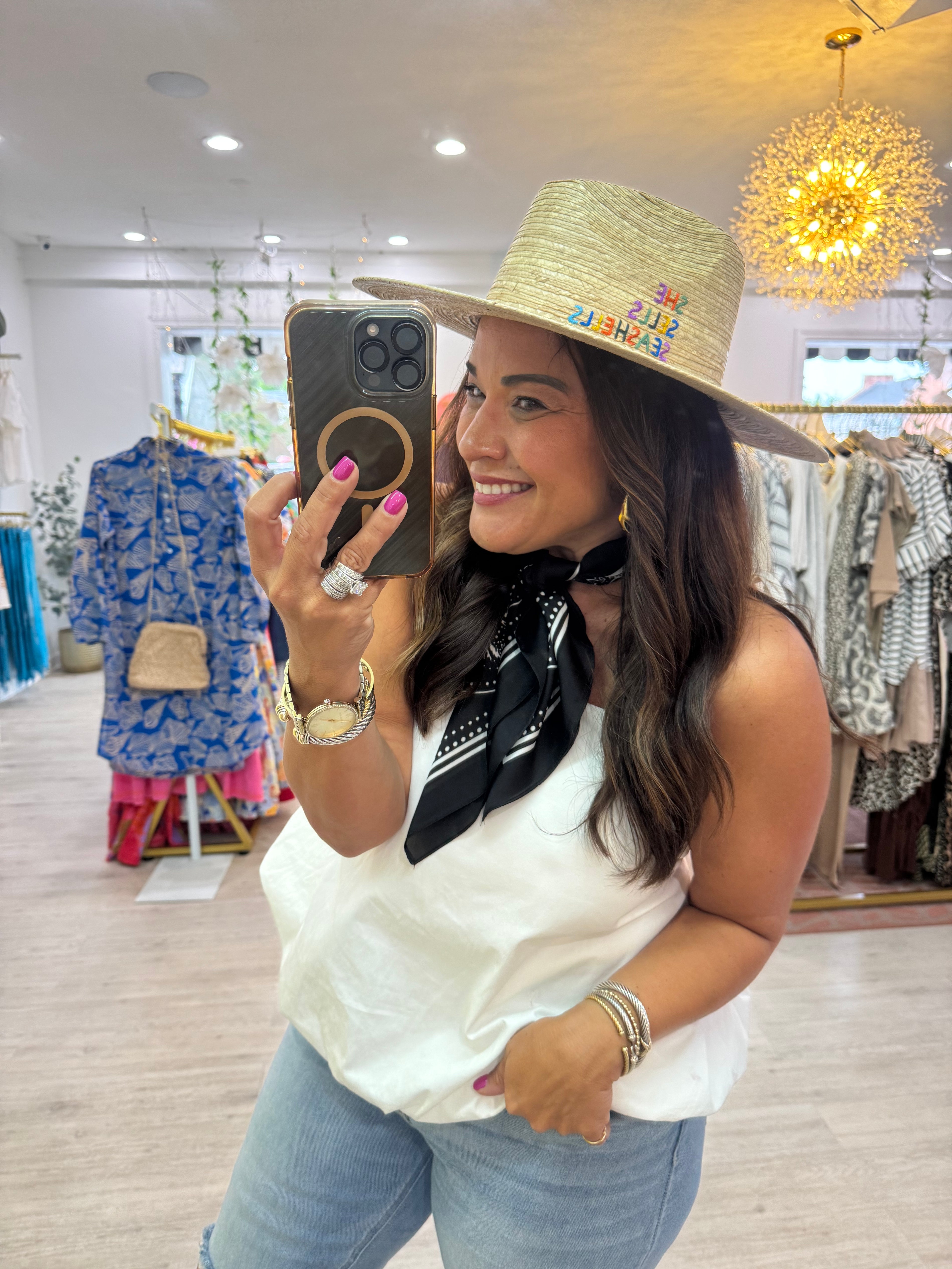 She Sells SeaShells Hat