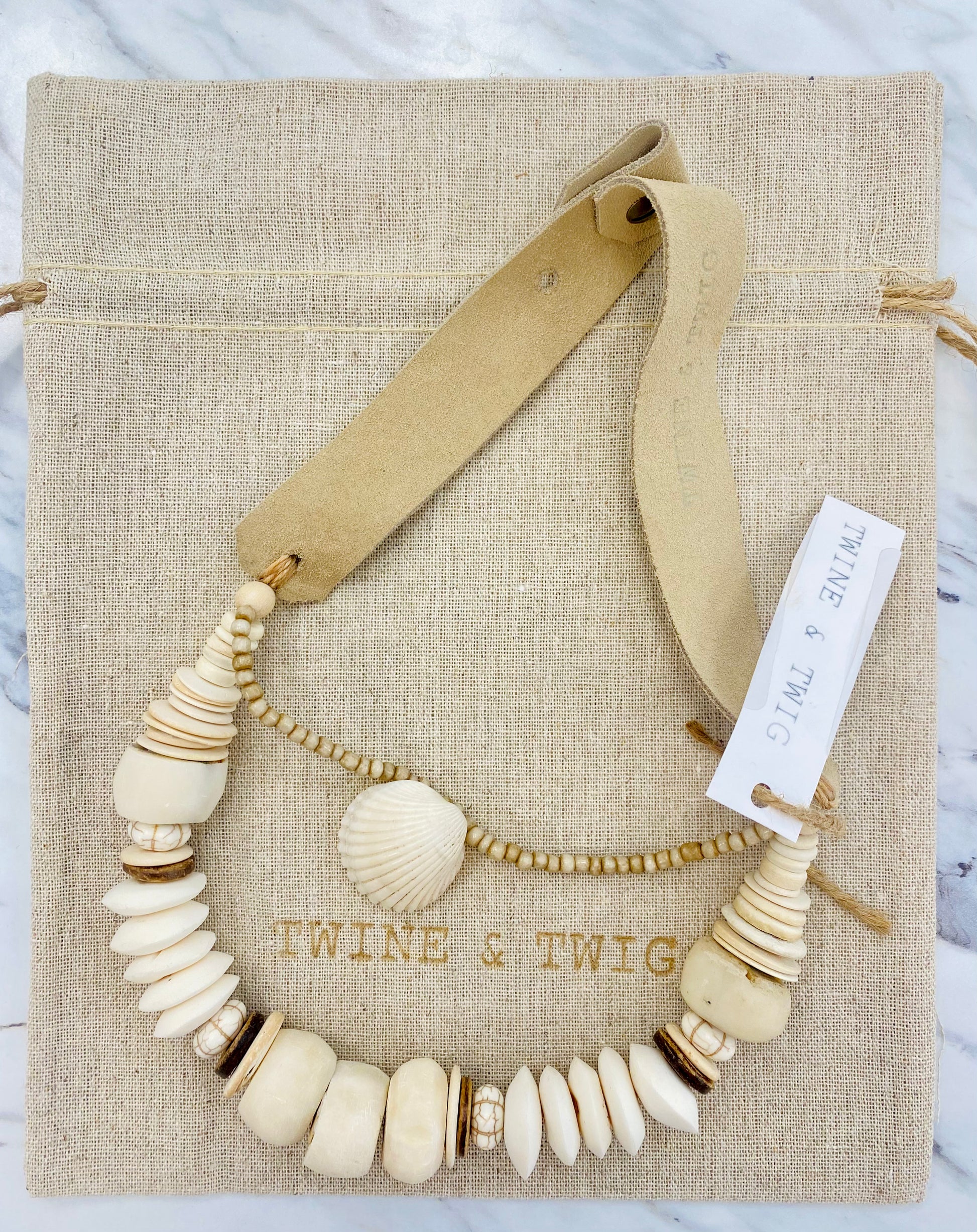 Middle Shell Necklace | Twine & Twig