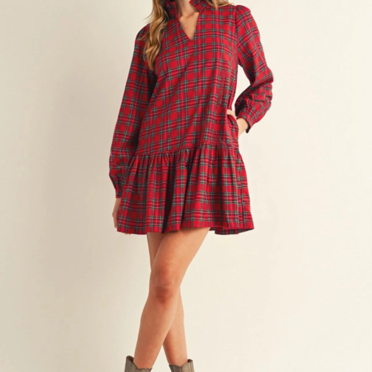 Wrapped in Cheer Dress