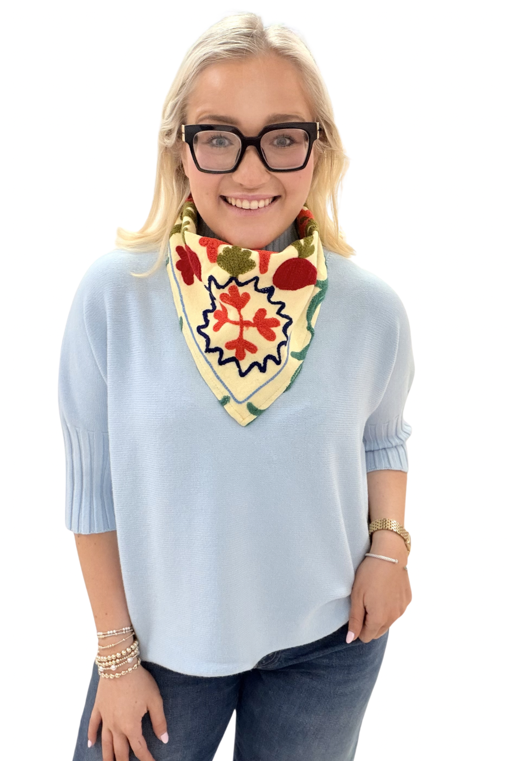 Tapestry Bandana in Butter/Neon | ORIJINAL