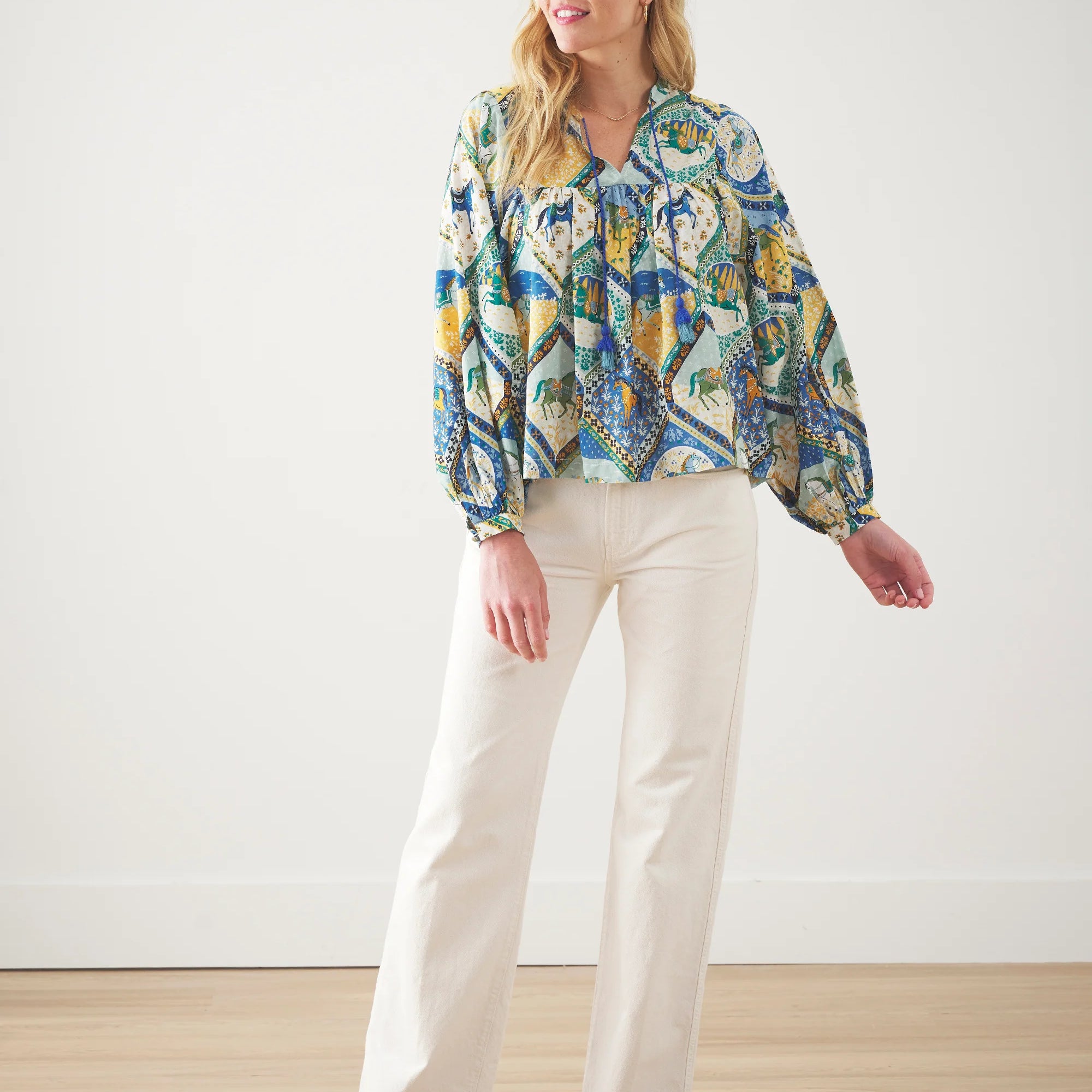 Tides Turned Blouse in High Horse