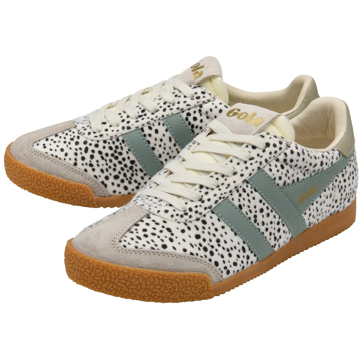 Elan Savanna Trainer in Cheetah/Feather Grey/Green Mist | GOLA CLASSICS