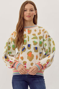 Rainbow Rowl Sweater