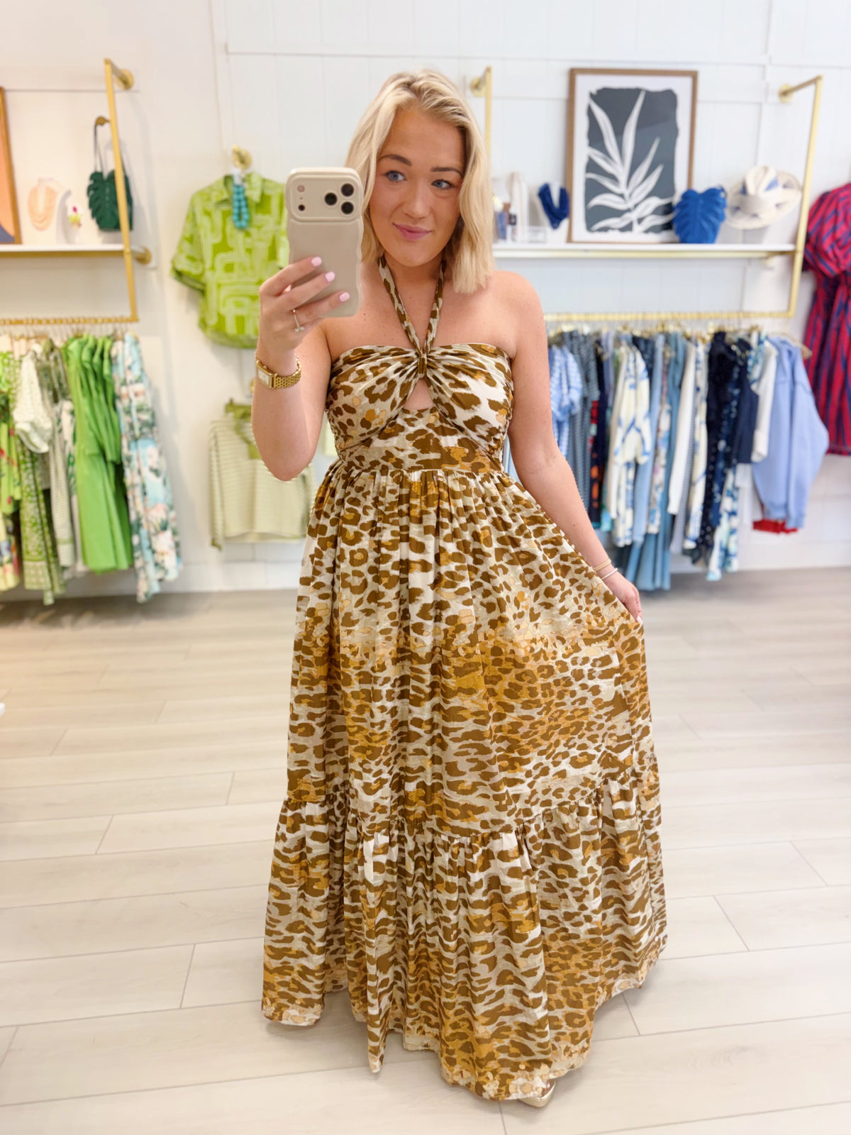 Amazon River Leopard Maxi