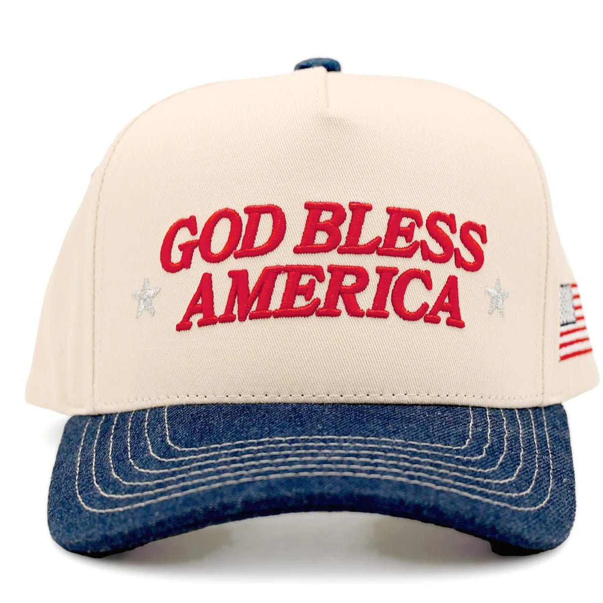 God Bless American Trucker Hat