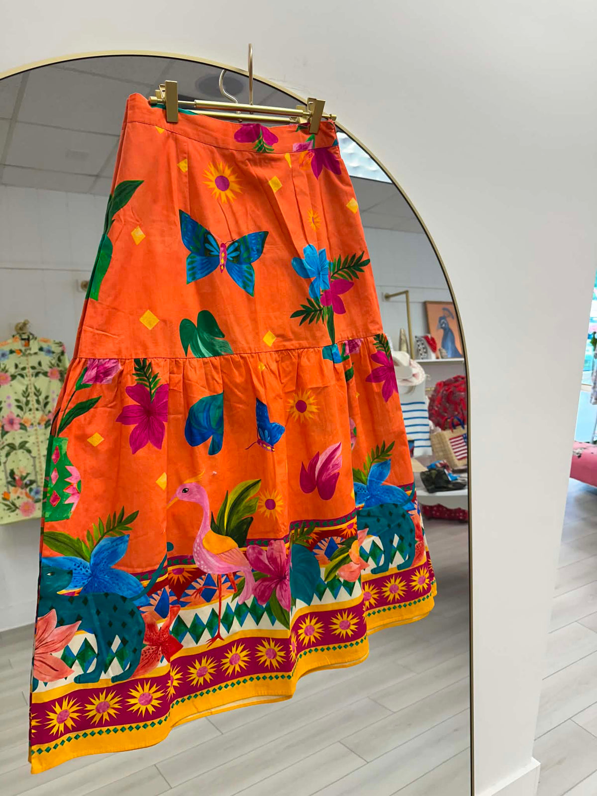 Ada Skirt in Garden Art | MAUDE