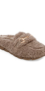 Cocoa Sherpa Slip On Mule