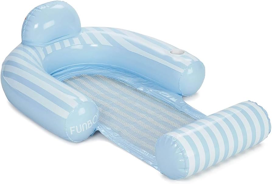 Coastal Stripe Mesh Chair | FUNBOY