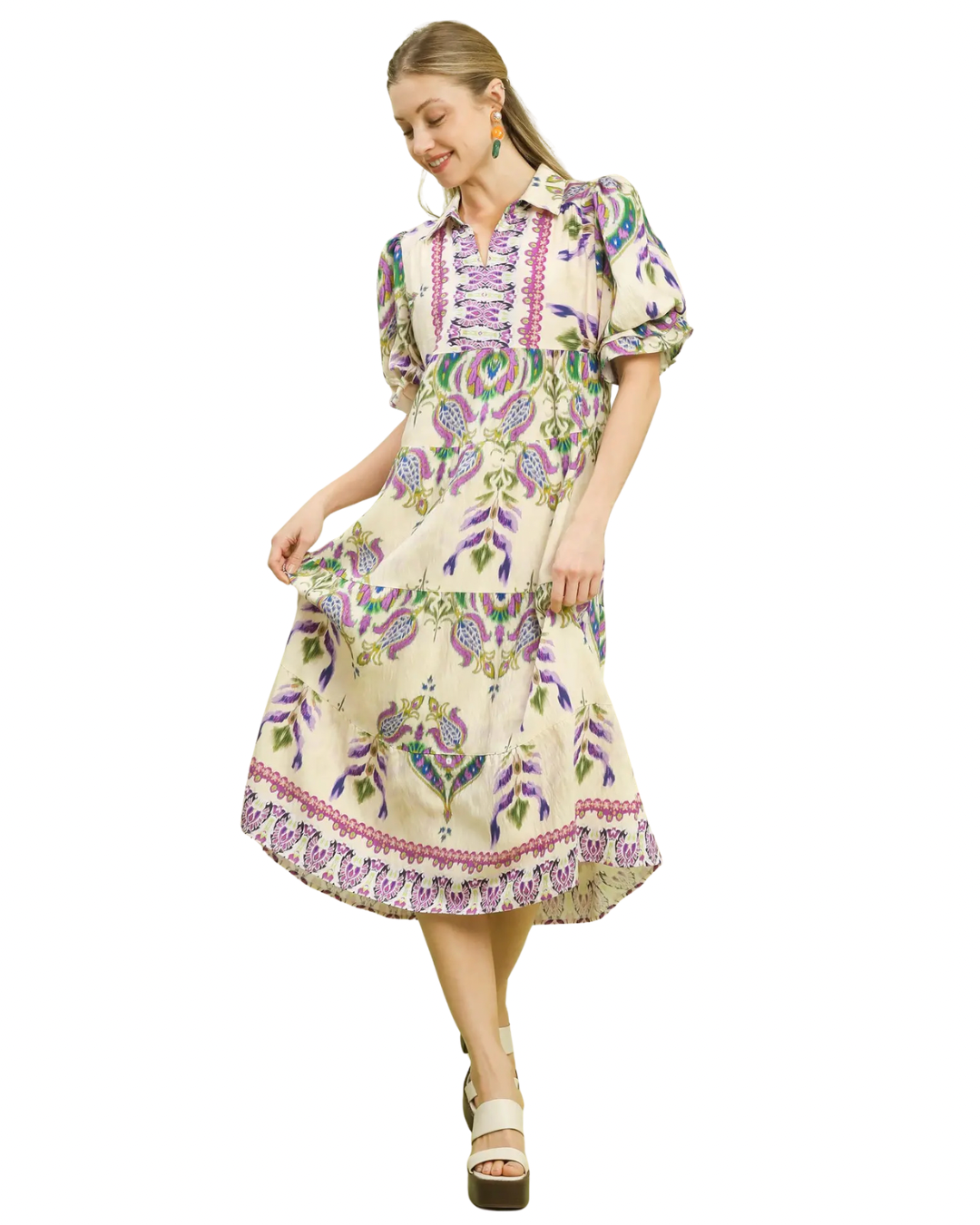 Orchid Blossoms Dress