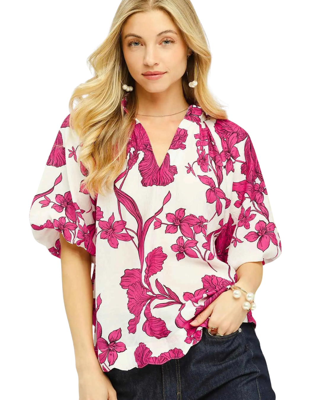 Petals of Pink Top