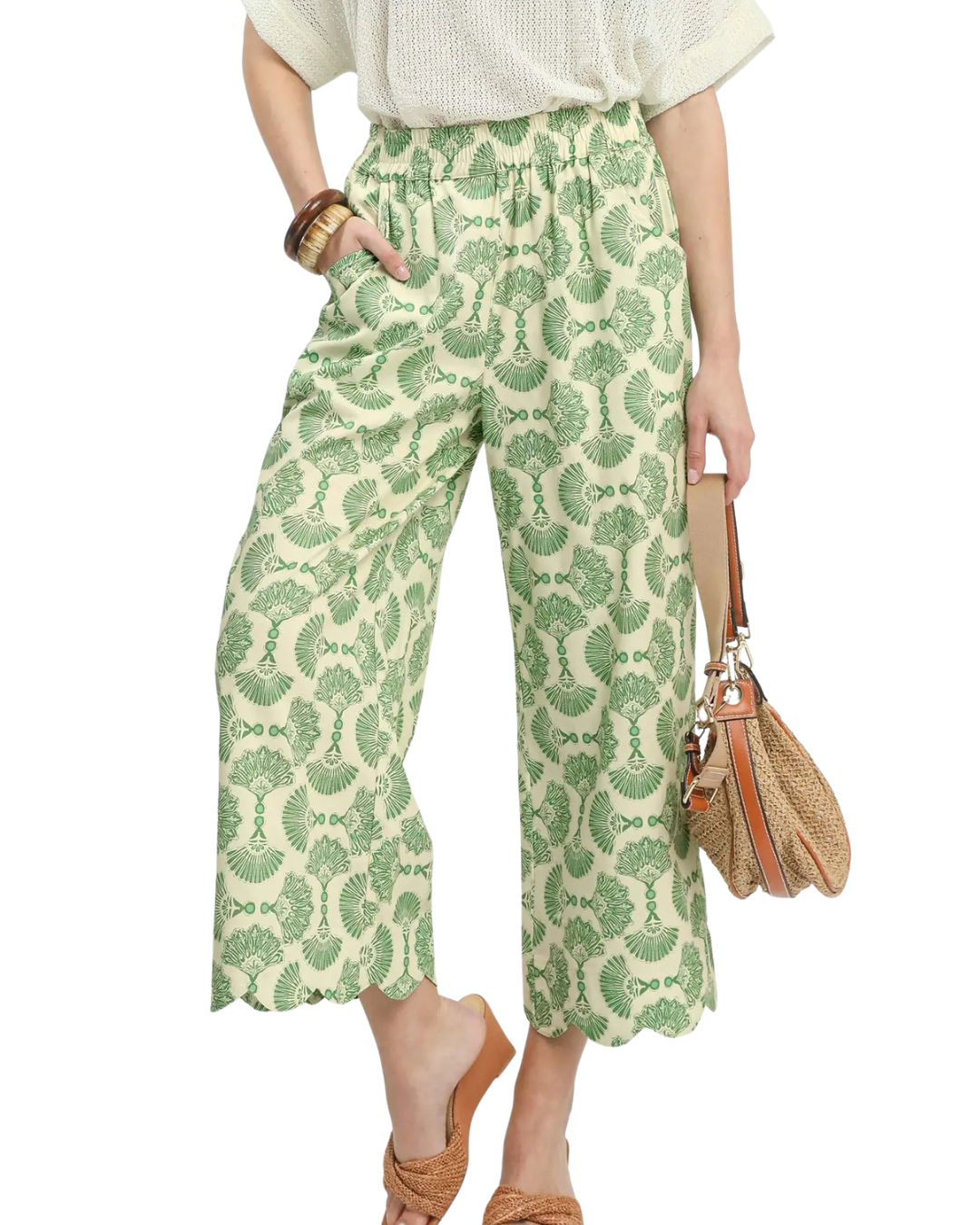 Casual Calls Pants in Sage