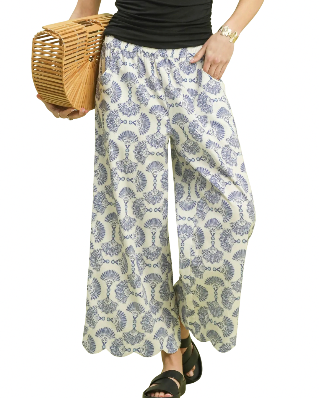 Casual Calls Pants in Blue