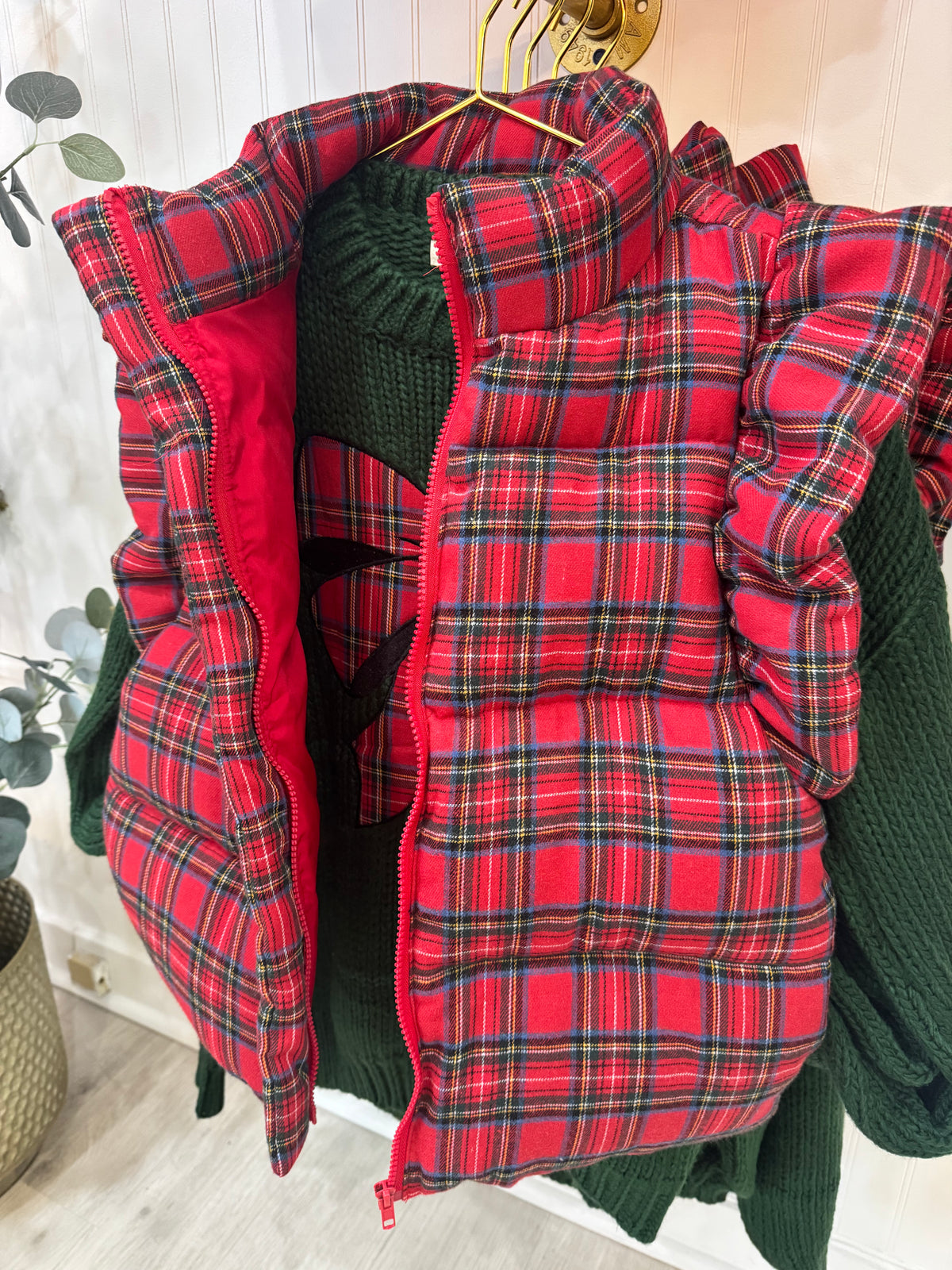 Tally Tartan Vest