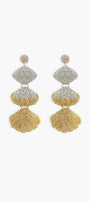 Sound of the Shells Earrings - Gold