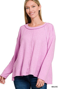 Sally Front Seam Sweater (6 Colors) - BOMB BASIC