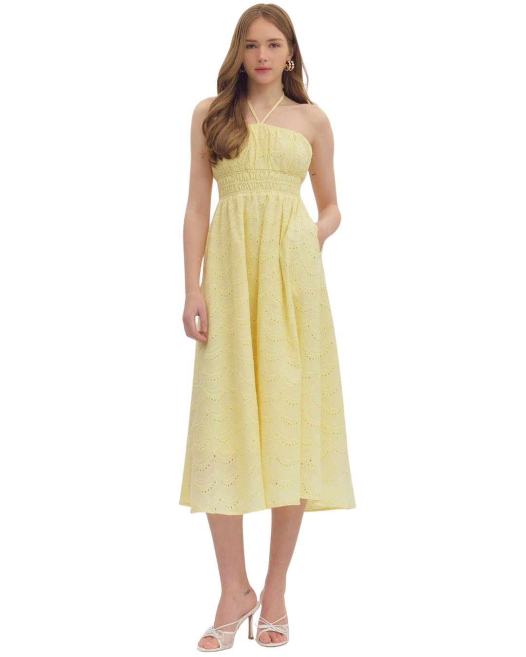 Met Your Match Dress in Yellow