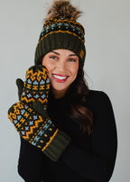 Ski Lodge Mittens