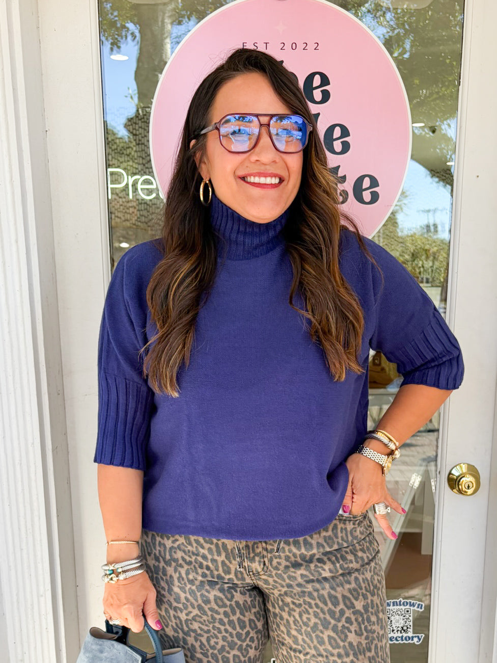 The Everyday Sweater in Navy