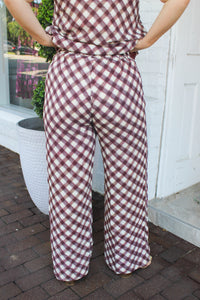Winery Weekend Merlot Printed Pants