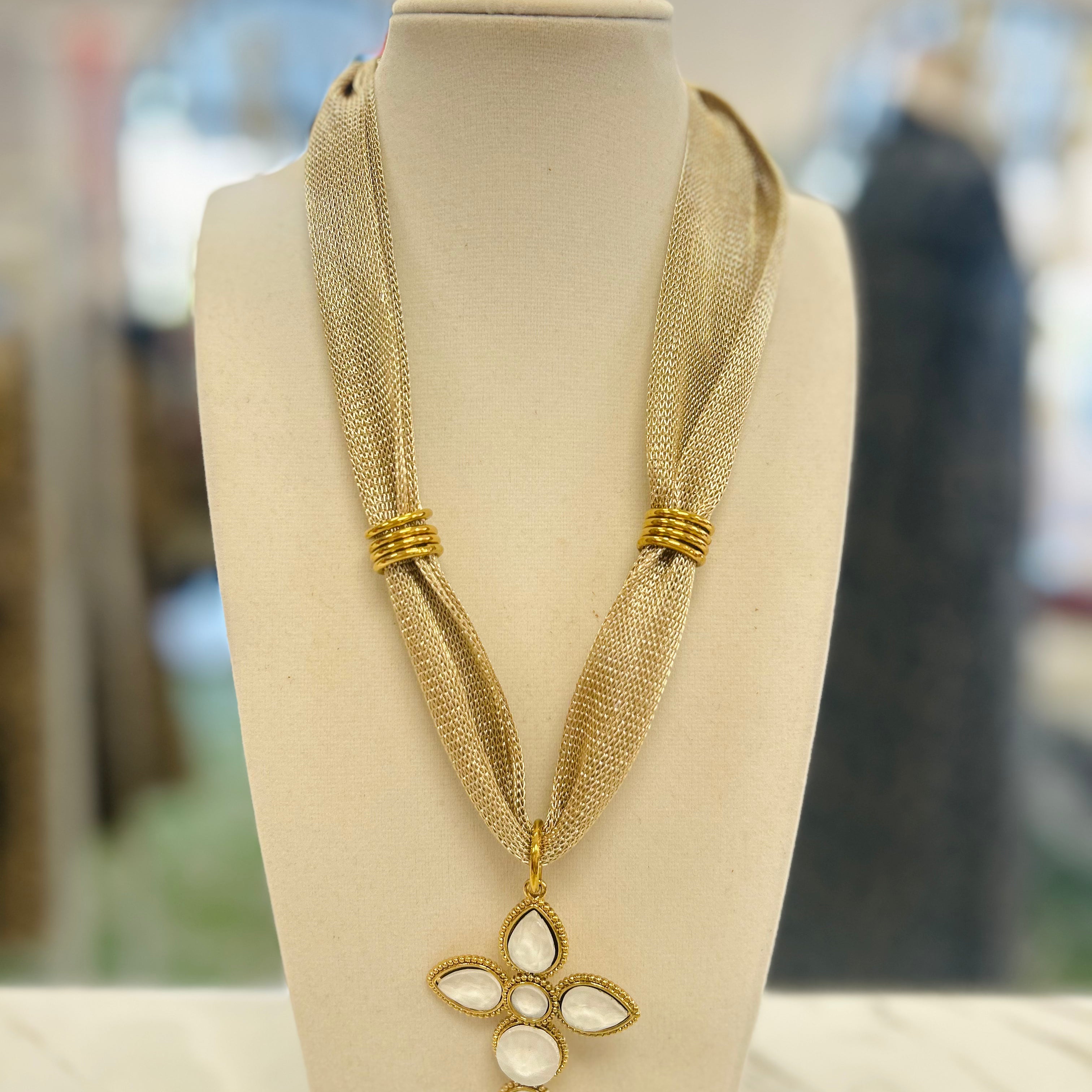 Amalfi Coast Cross Necklace (2 Colors)