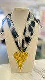 For The Love of Leopard Scarf Necklace