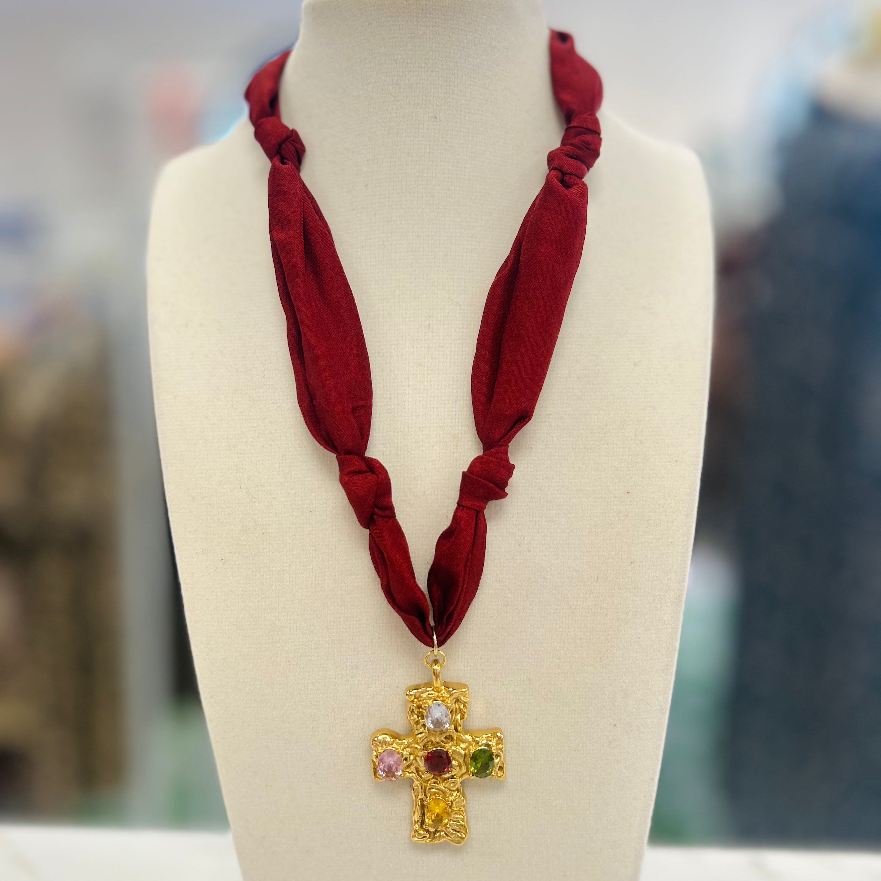 Vienna Scarf Necklace