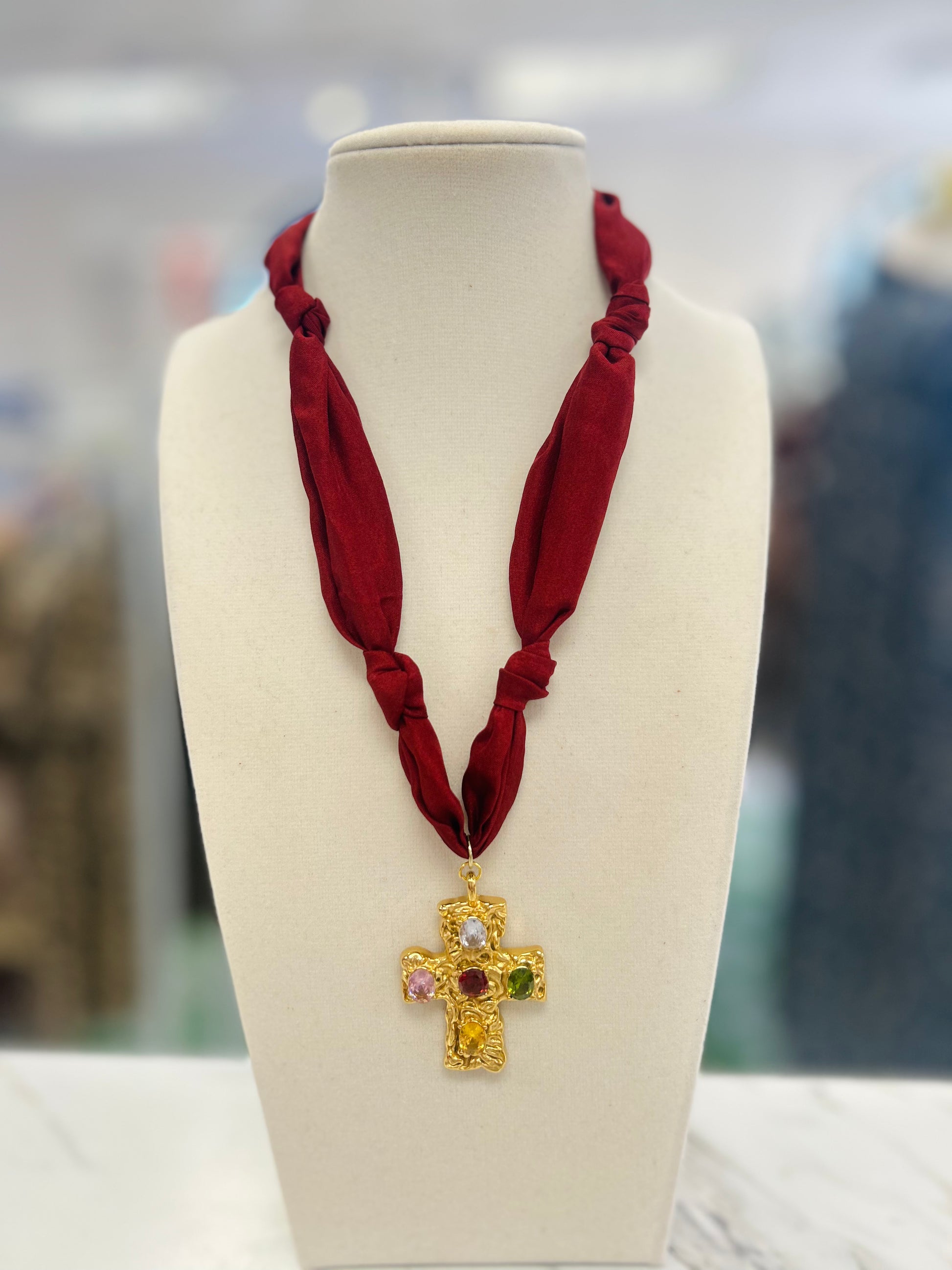 Vienna Scarf Necklace