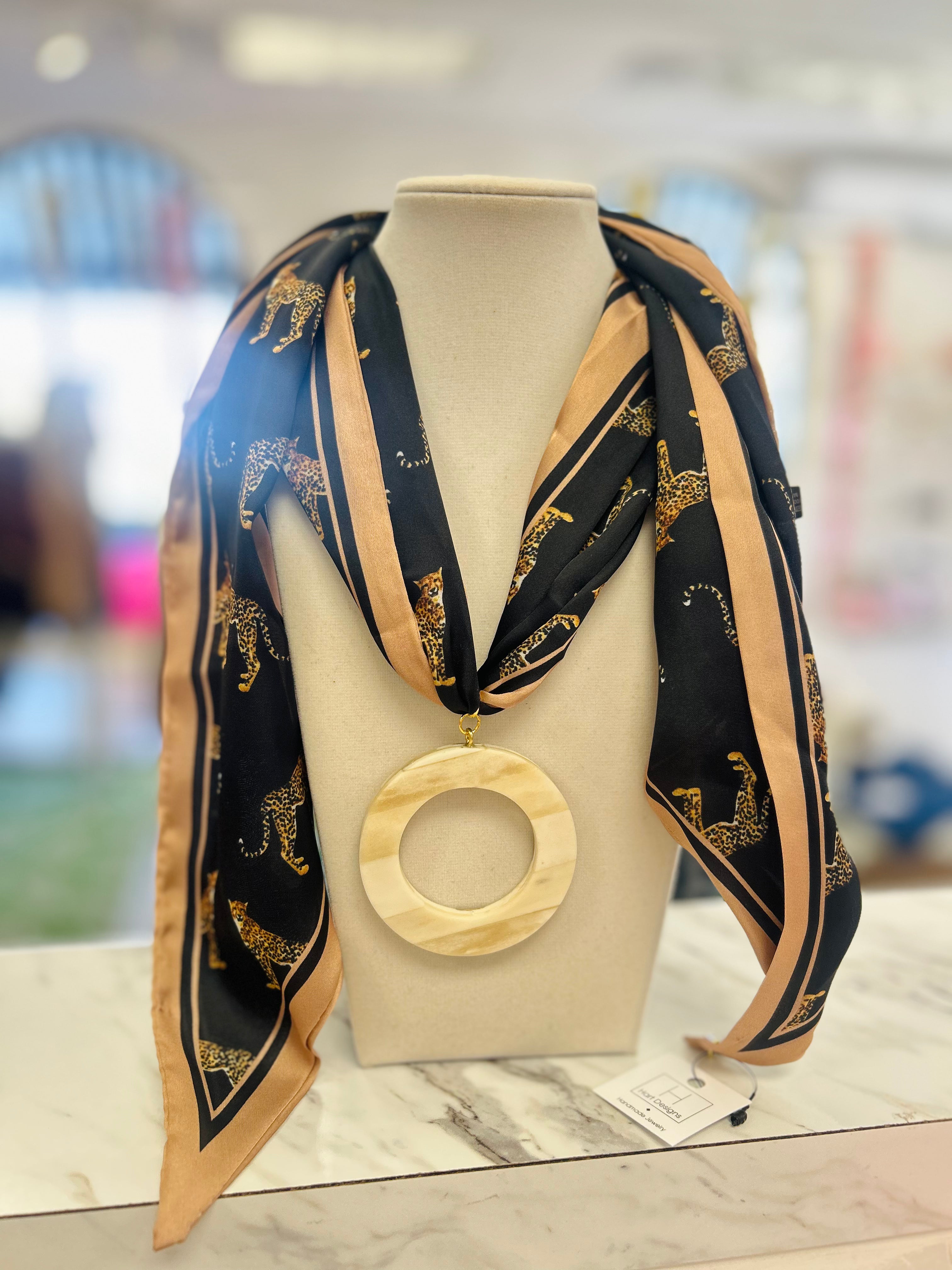 Sassy Extra Long Scarf Necklace