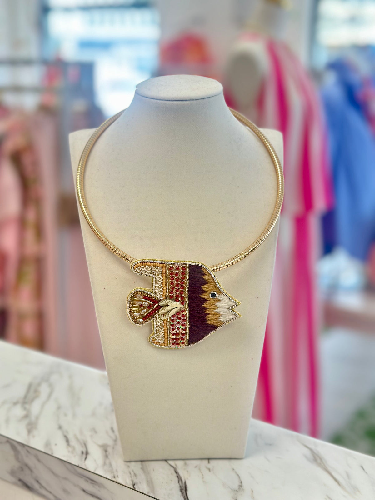 Happy Fish Necklace