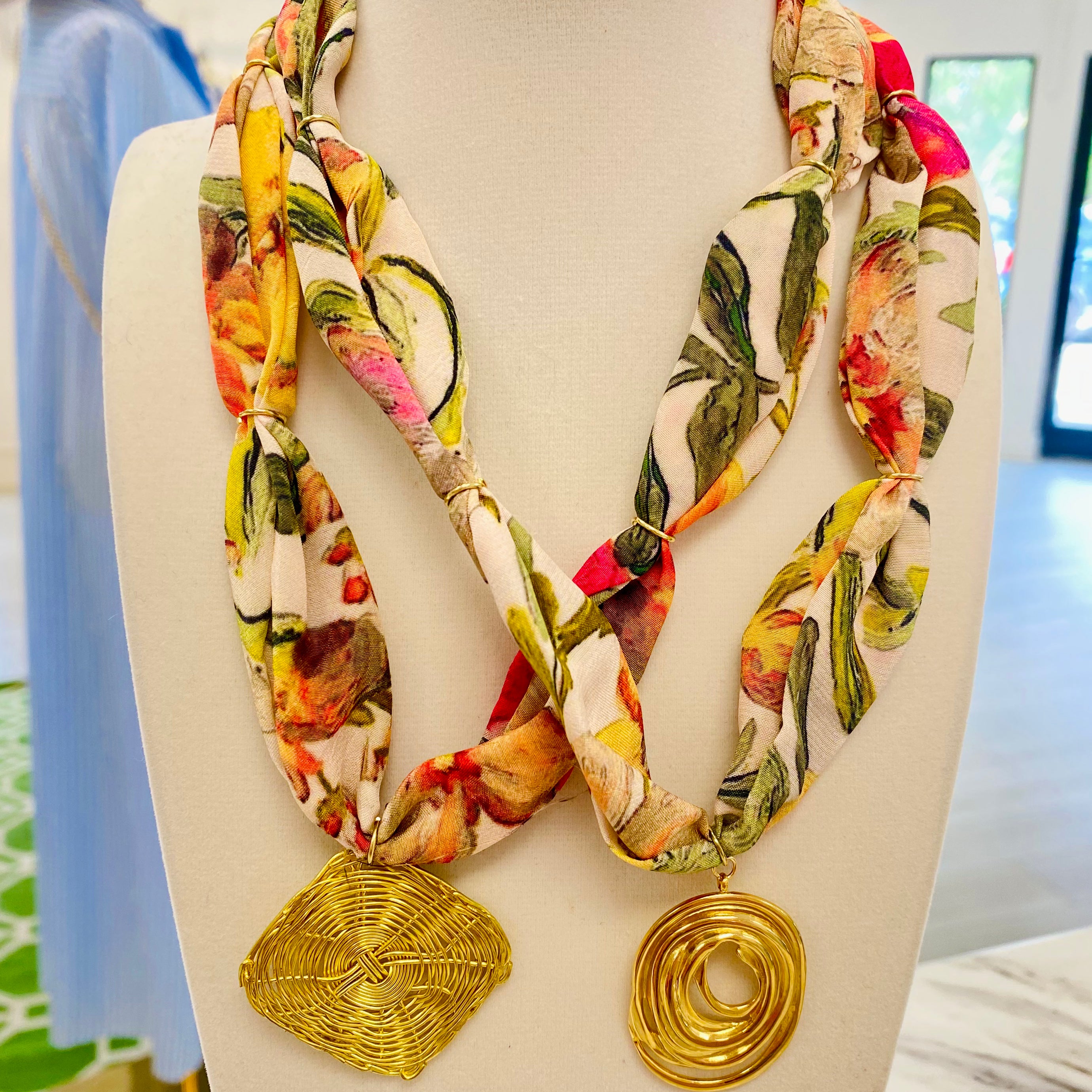 Gardening Scarf Necklace (2 Options)