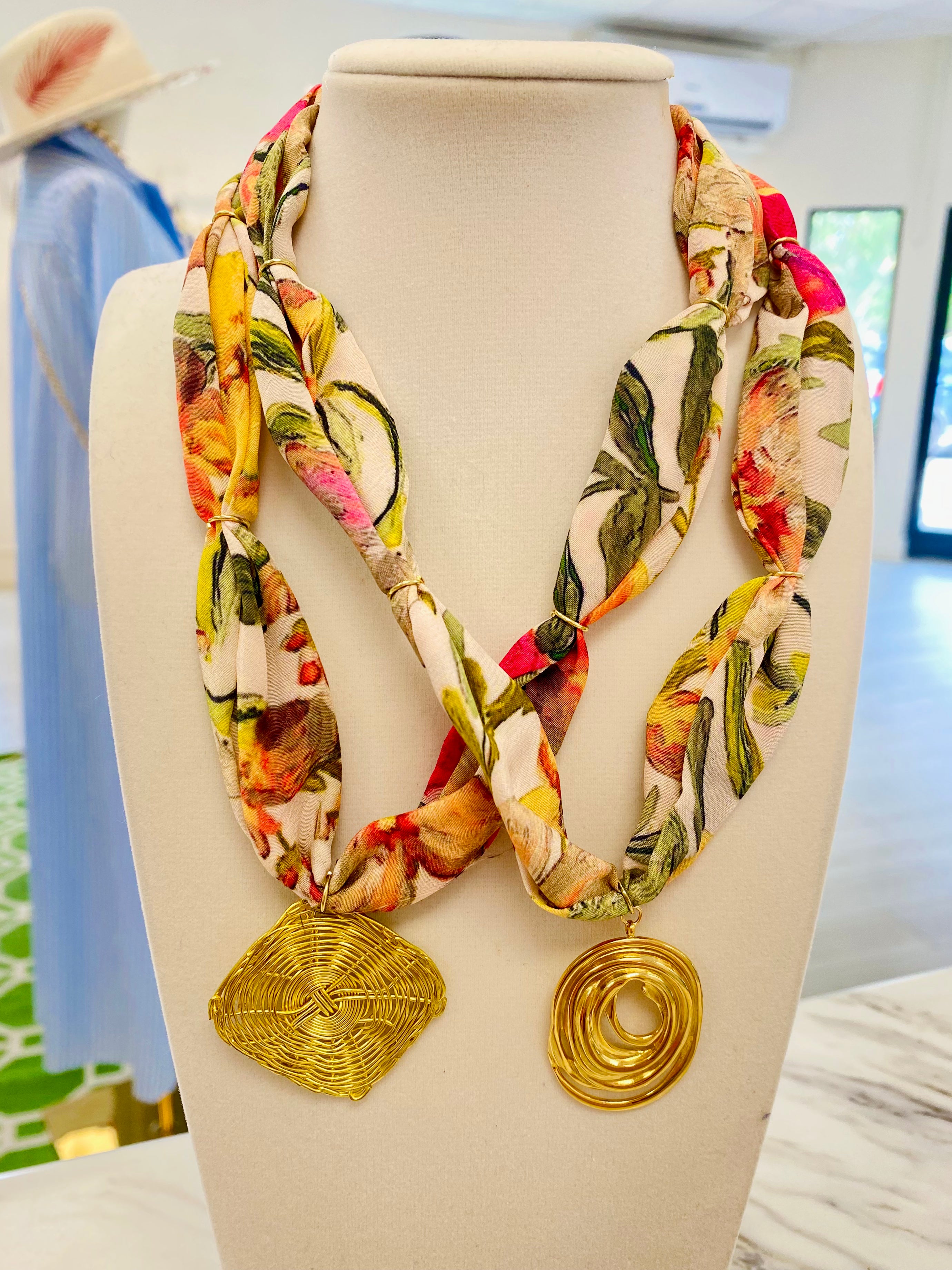 Gardening Scarf Necklace (2 Options)