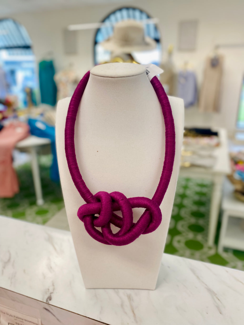 Knot Necklace-Solid