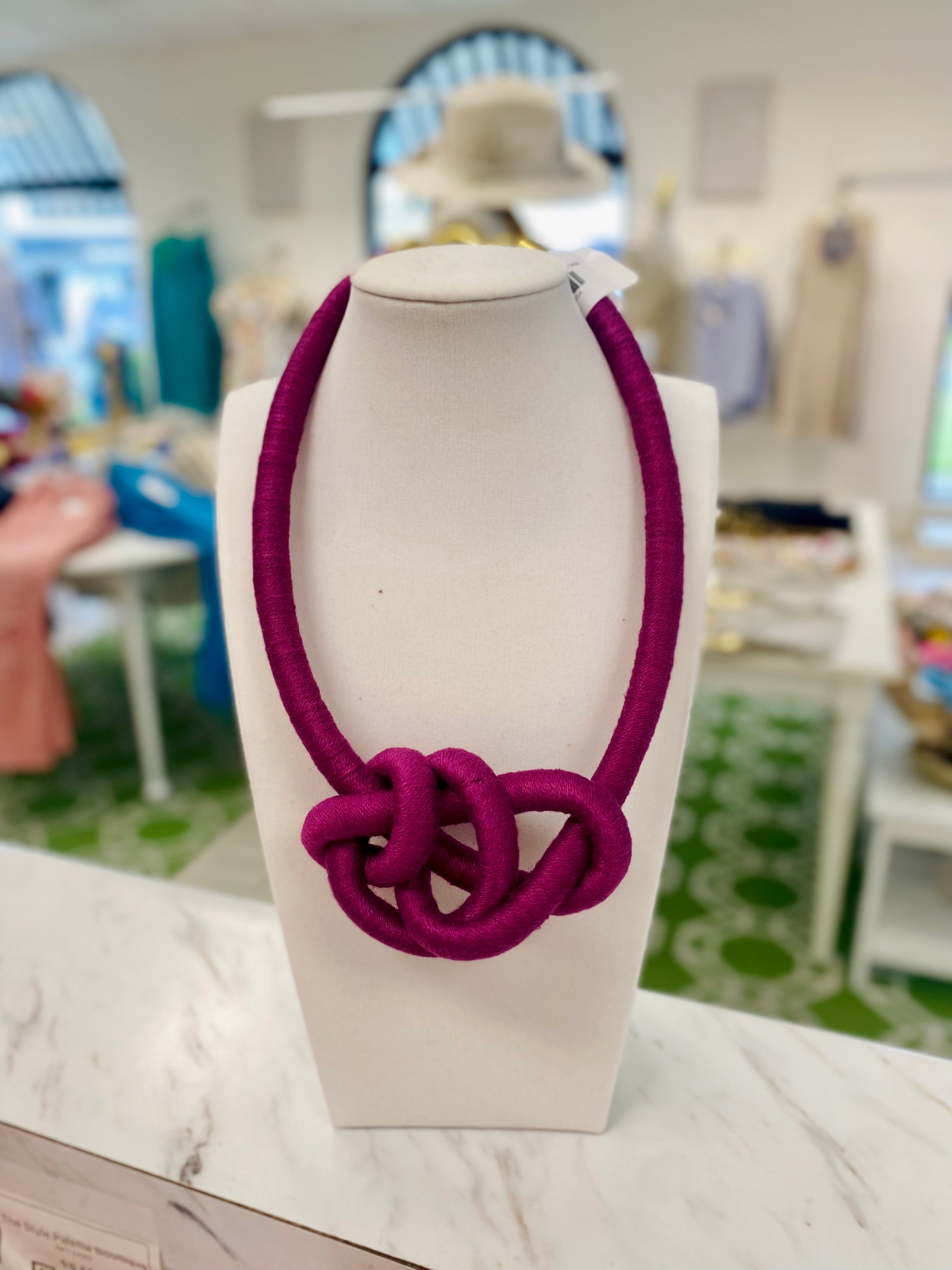 Knot Necklace-Solid