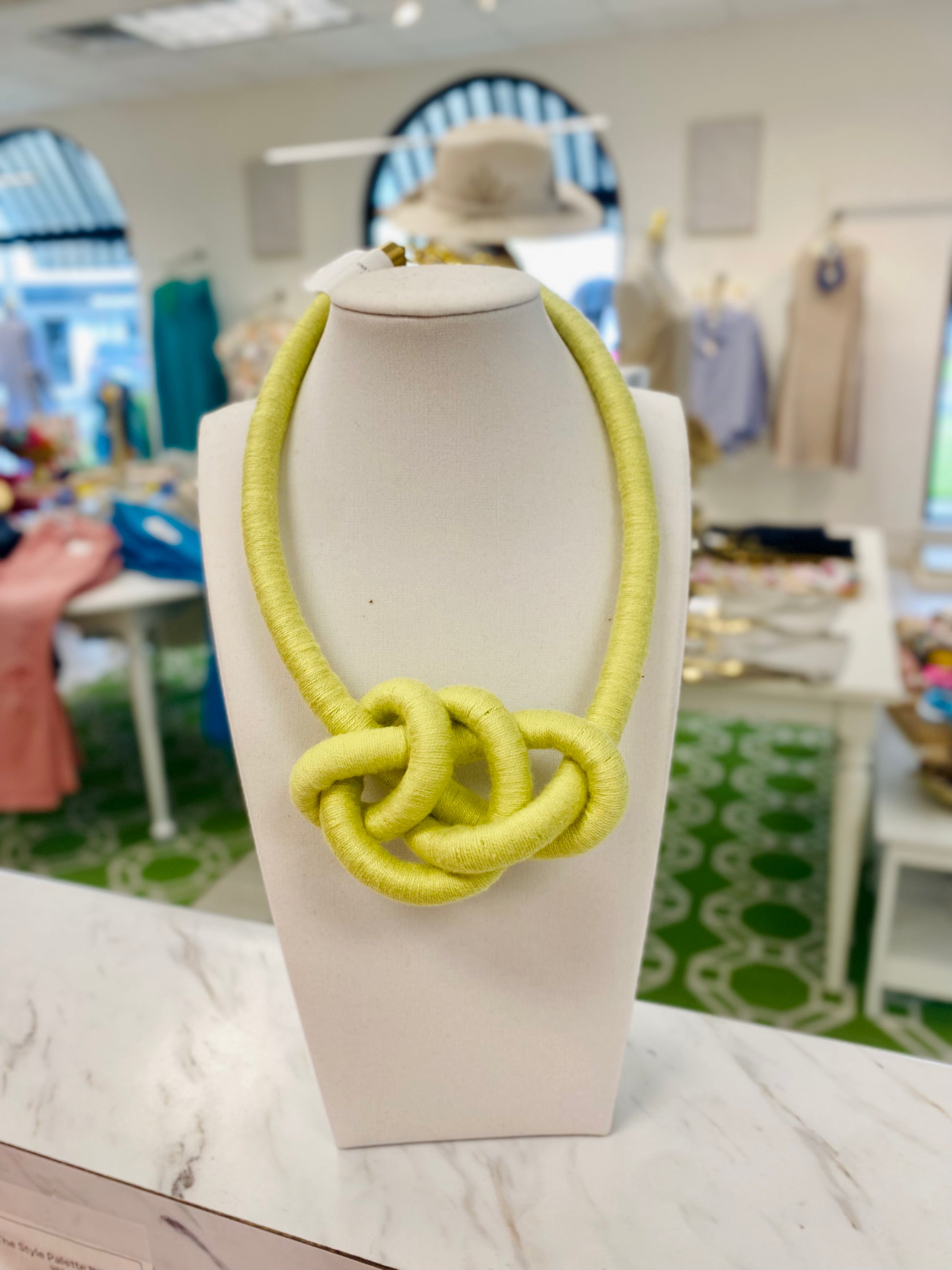Knot Necklace-Solid