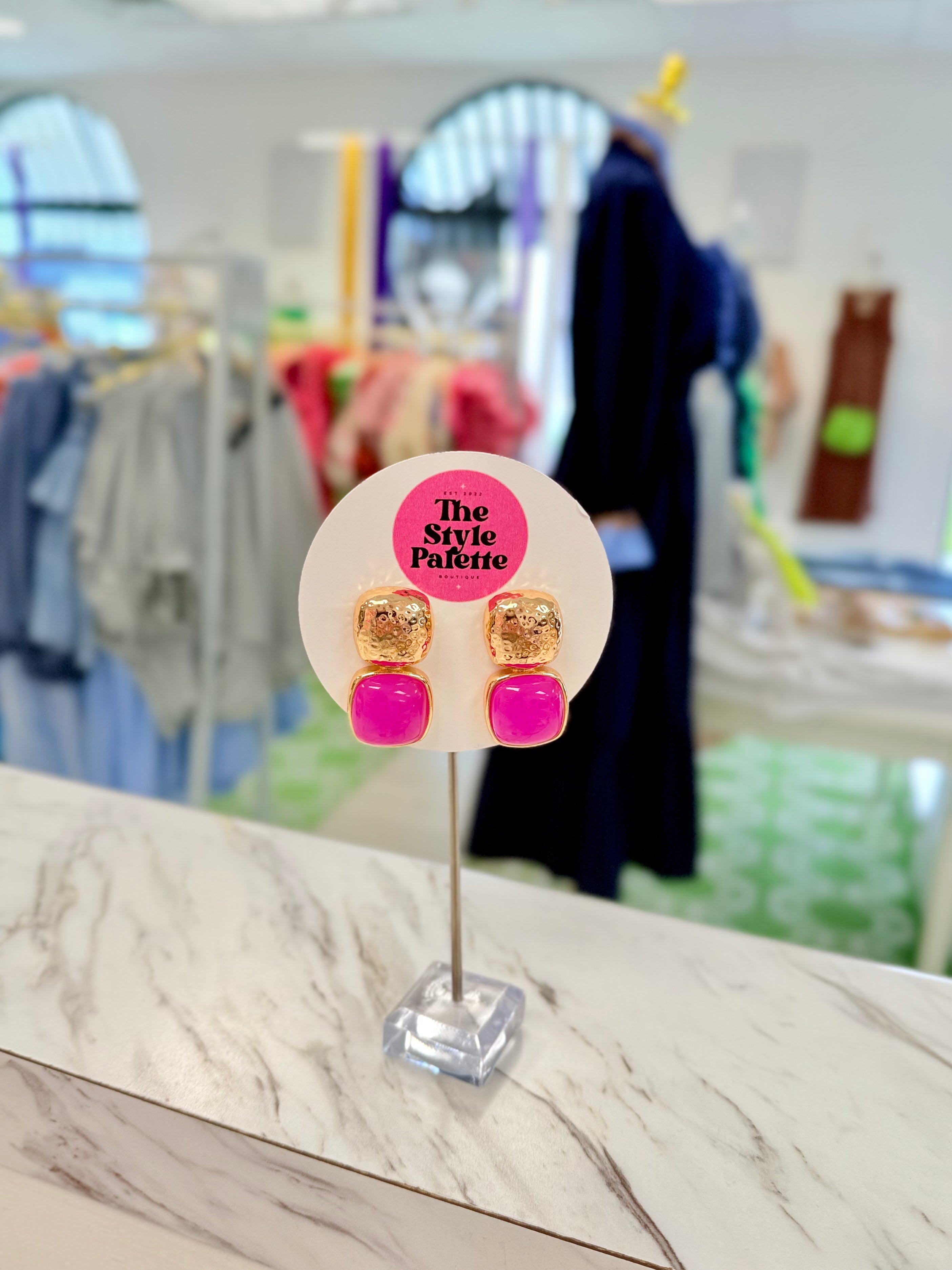 Pop Of Color Earrings