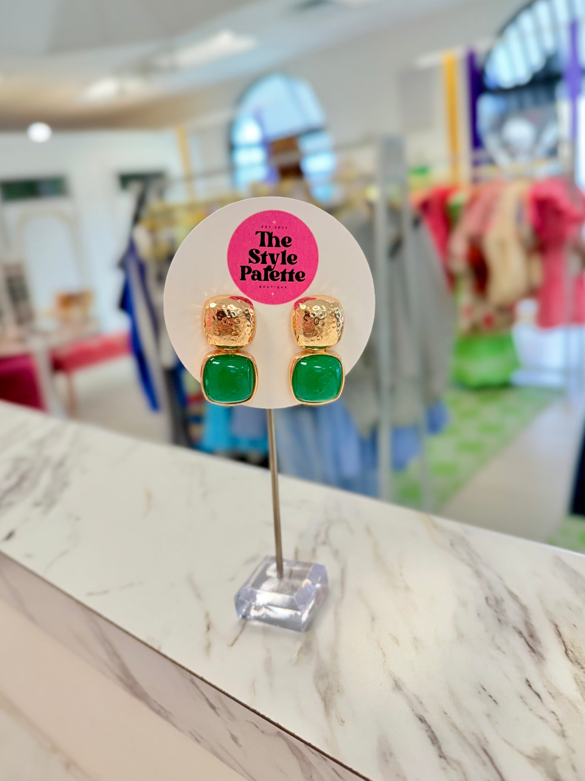 Pop Of Color Earrings