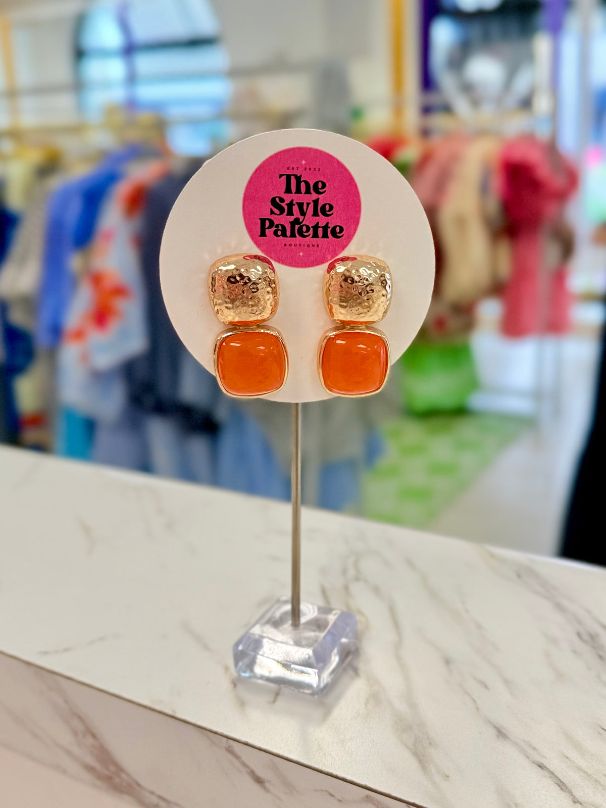 Pop Of Color Earrings