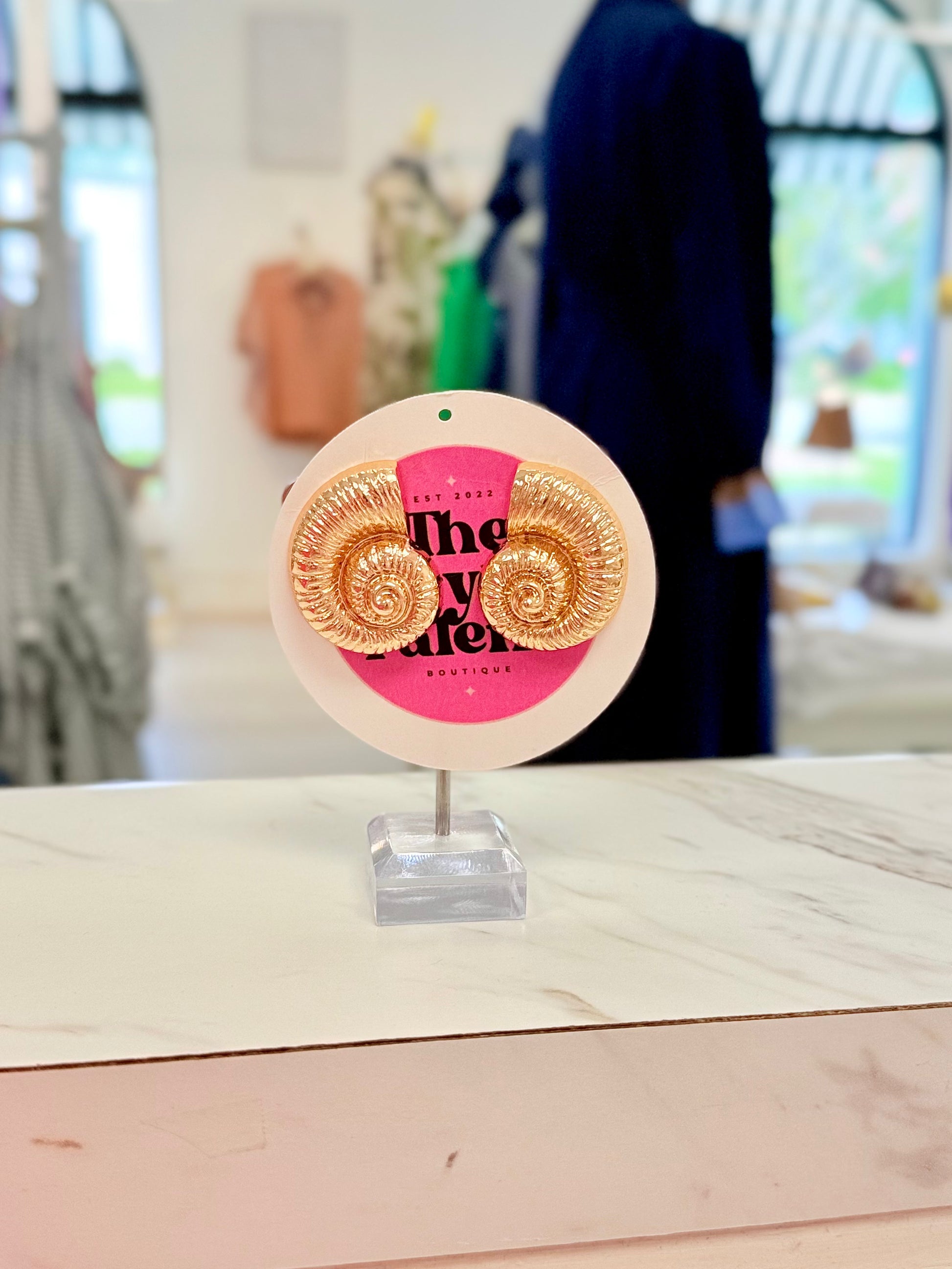 Conch Shell Earrings