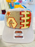 ORIJINAL Trucker Hat in Grey - Red, Green, Grey Patch