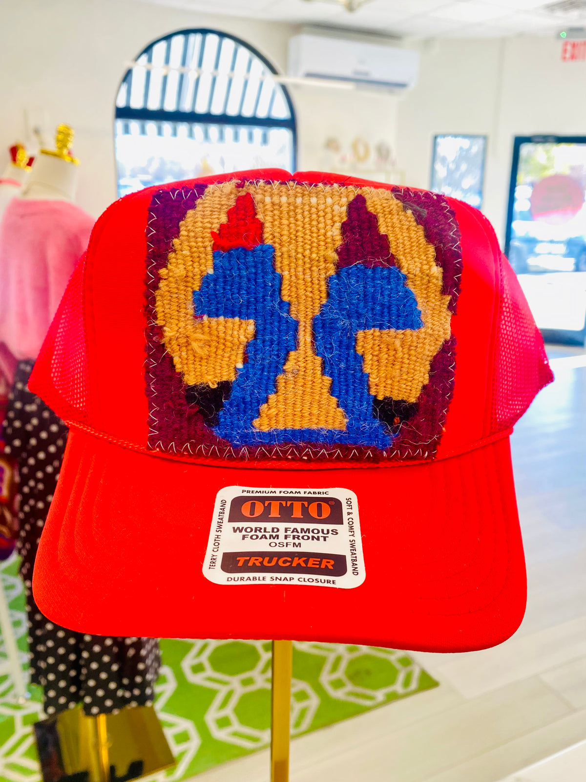 ORIJINAL Trucker Hat in Red - Blue, Tan, Purple, Red