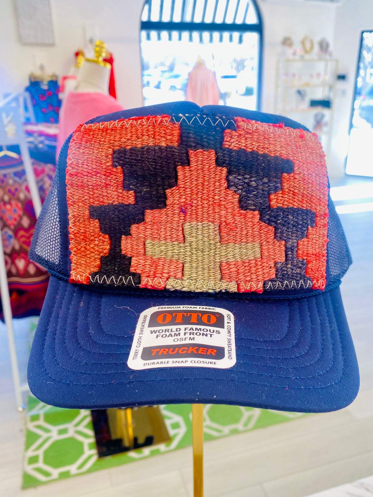 ORIJINAL Trucker Hat in Navy - Red, Black, Pink, Tan