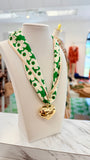 Lucky Charm Scarf Necklace