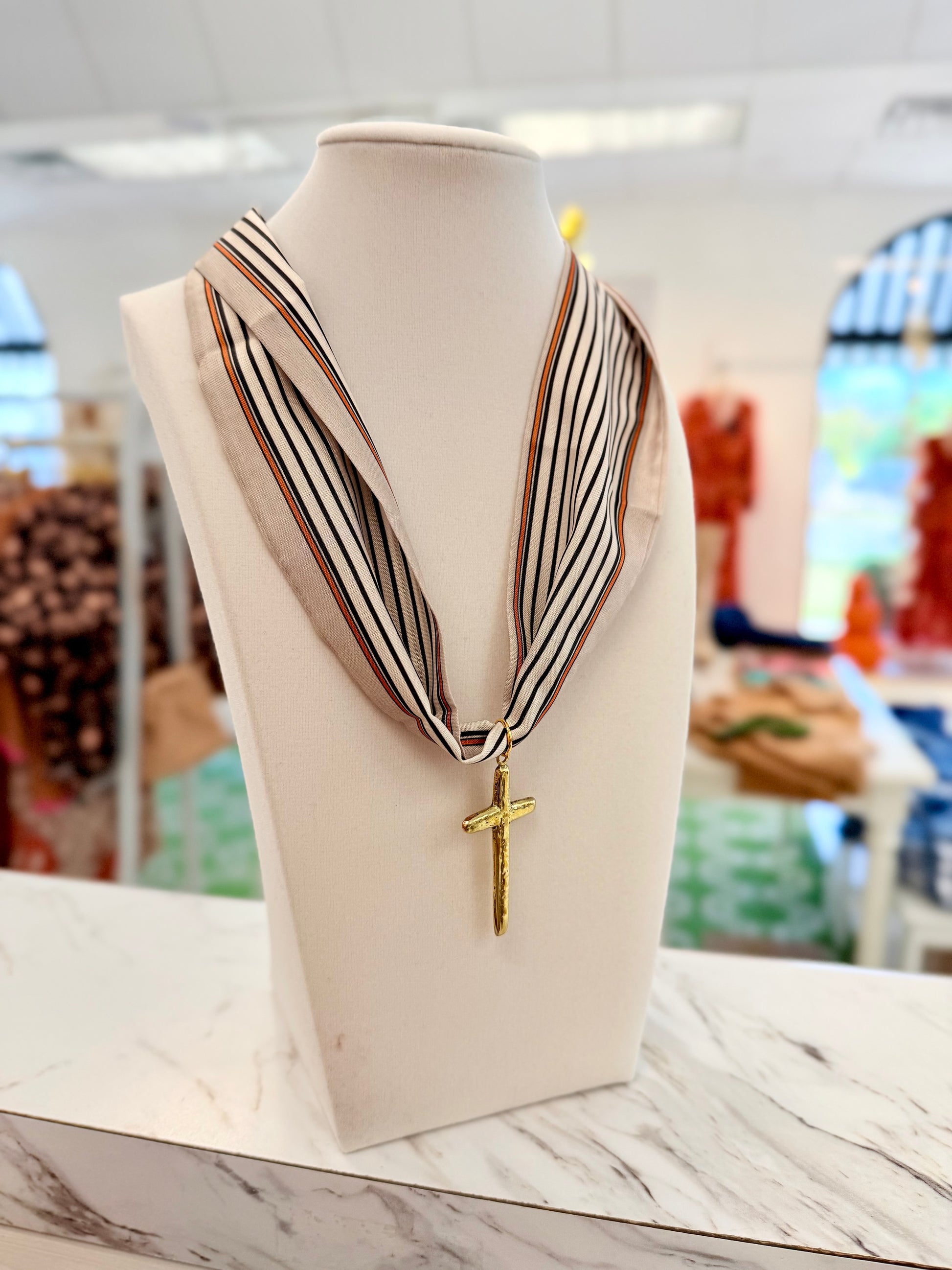 Sunday In The South Scarf Necklace