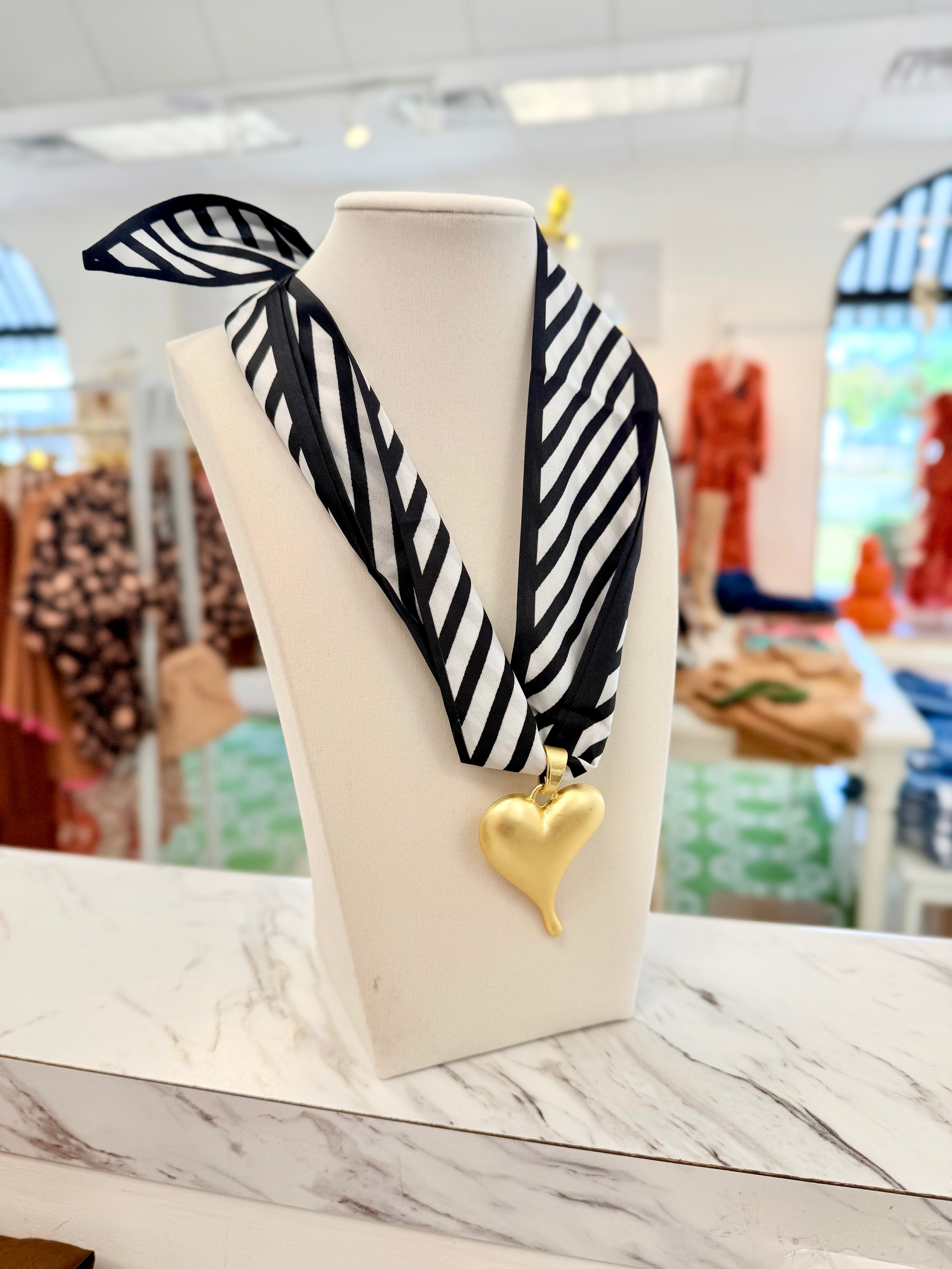 A Classic Scarf Necklace