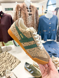 Gola Women's Elan Savanna Trainer Tan
Cheetah/Tobacco/Evergreen