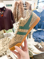 Gola Women's Elan Savanna Trainer Tan
Cheetah/Tobacco/Evergreen