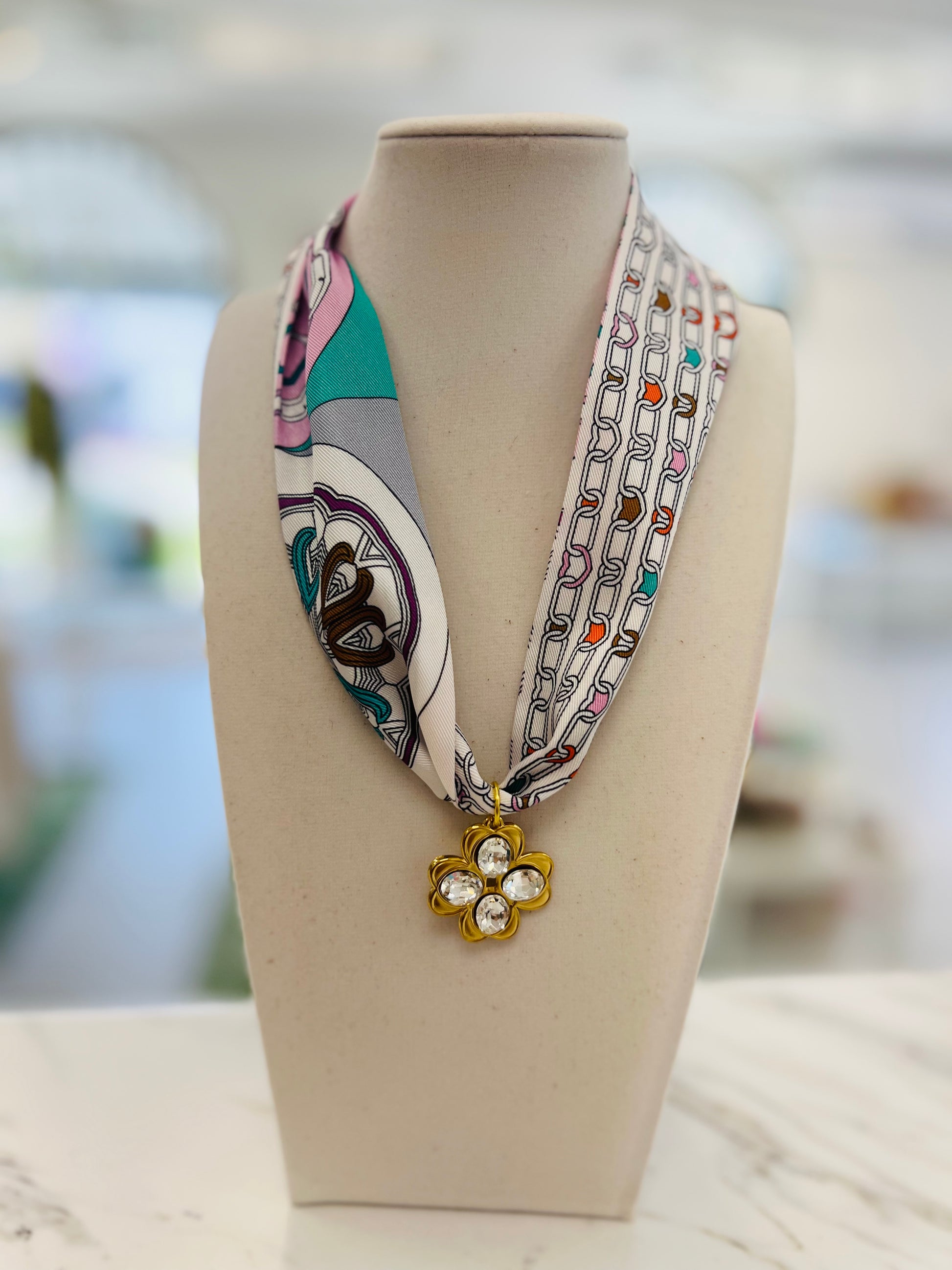 Stevie Scarf Necklace