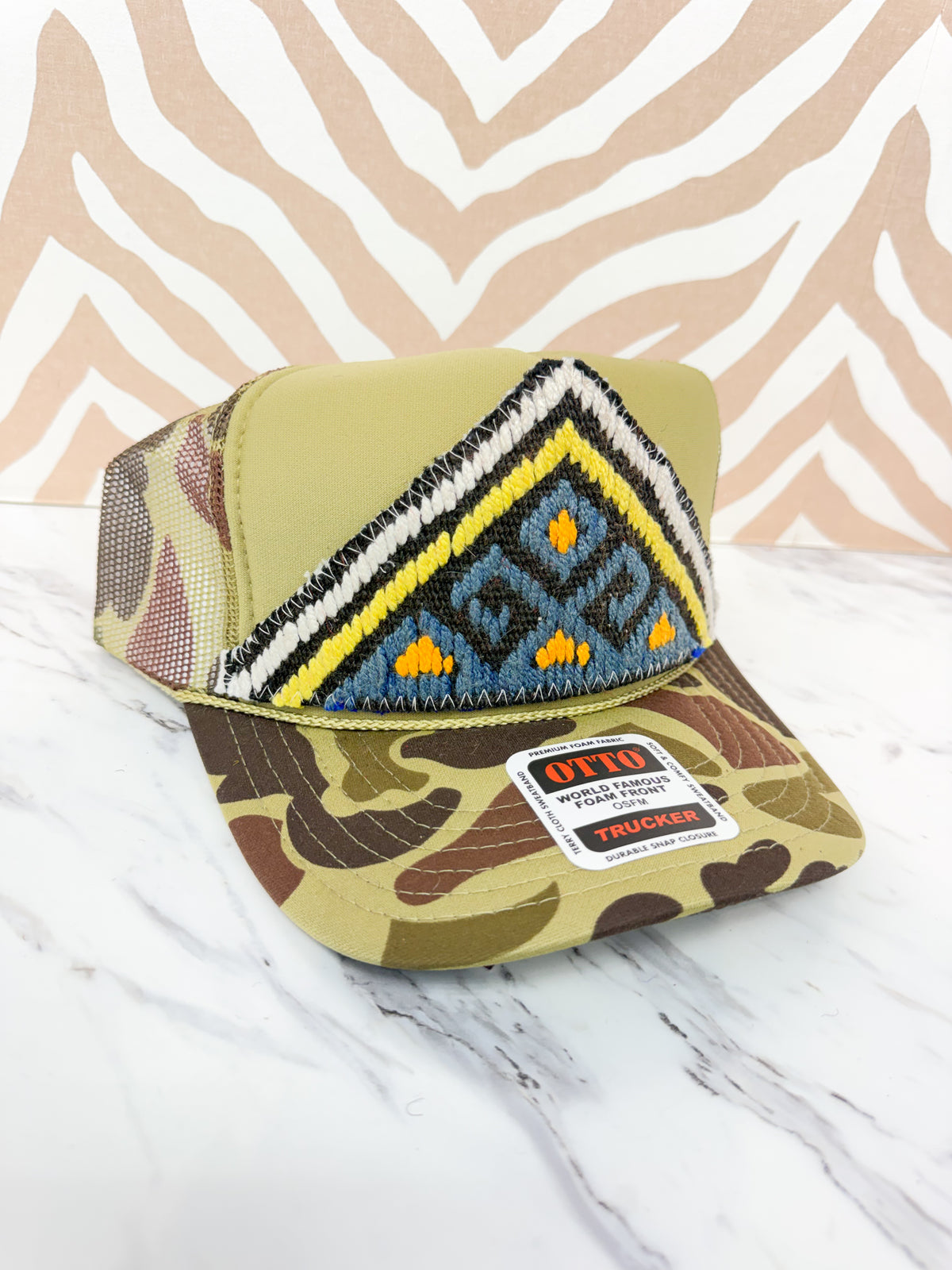 ORIJINAL Kilim Trucker Hat in Camo - 8