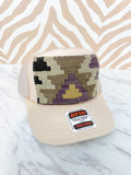 ORIJINAL Kilim Trucker Hat in Cream - 2