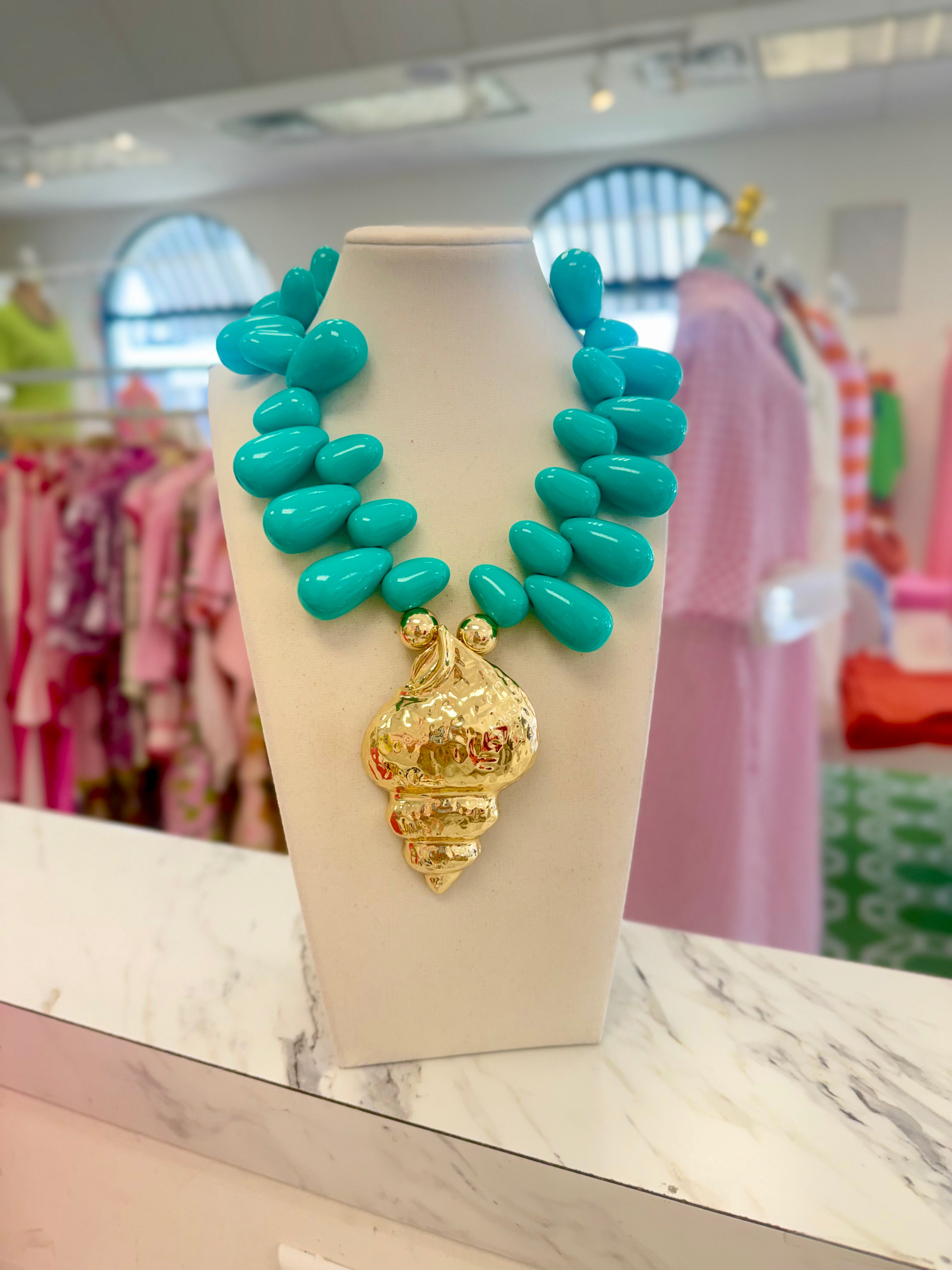 Under the Sea Stone Necklace